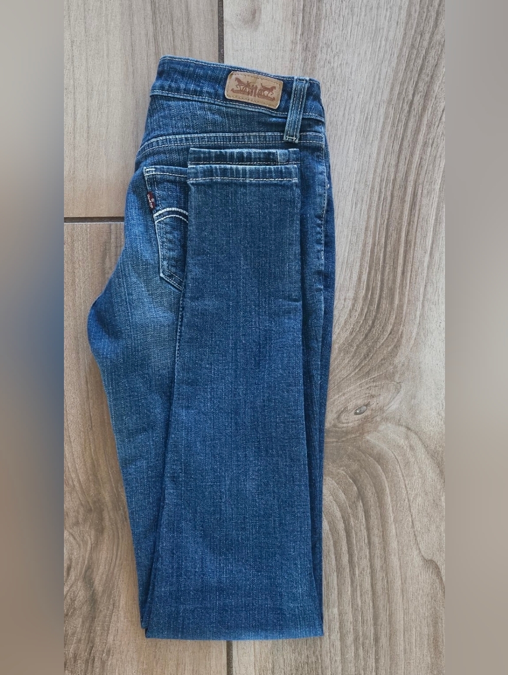 Levi’s 711 Skinny LeggingJeans Women Size 5 Blue Mid Rise Stretch Denim Slim Leg